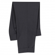 SSM9 - Costume droit 2 pièces gris foncé - 100% laine Loro Piana Super 130 quatre saisons 260g/m