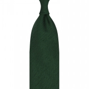 Cravate en shantung verte