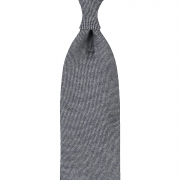 cravate en cachemire bleu nuit