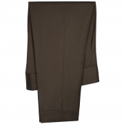SSM12 – Costume droit deux pièces napolitain à chevrons – 100% laine Holland & Sherry 280 g/m2