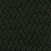 cravate tricot zig-zag - Vert forêt