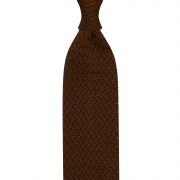 ZIG ZAG KNIT TIE – COPPER