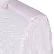 Classic bengal stripe cut-away (Banane shaped) collar shirt