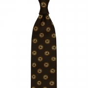 3X Cravates à motifs Sankofa Bird