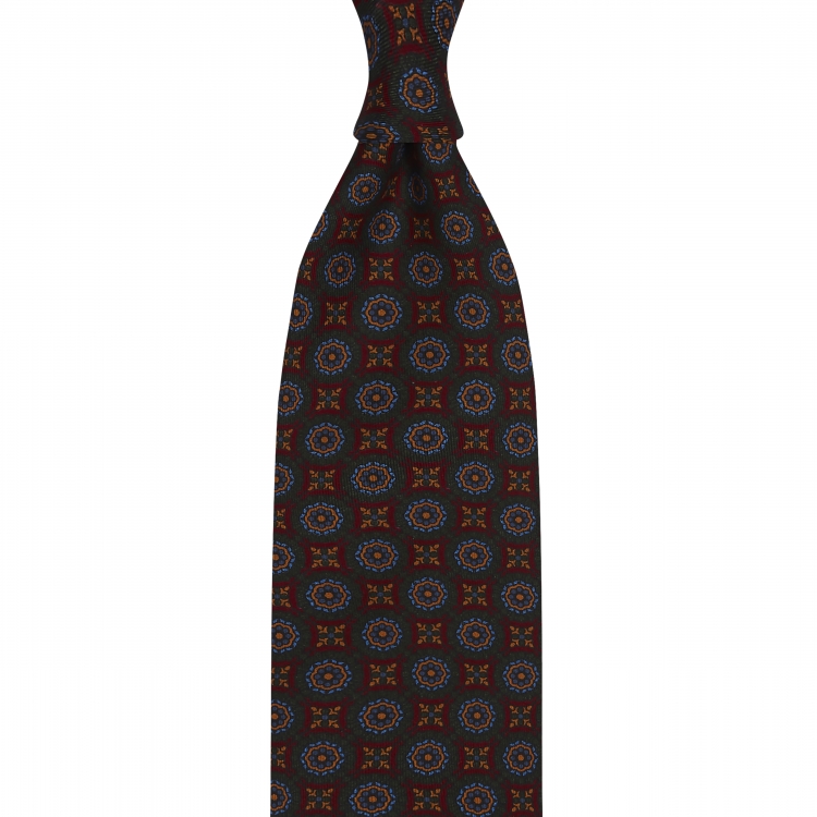 Mixed Mosaic Patterned Tie