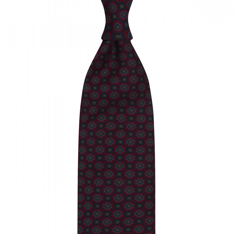 Mixed Mosaic Patterned Tie