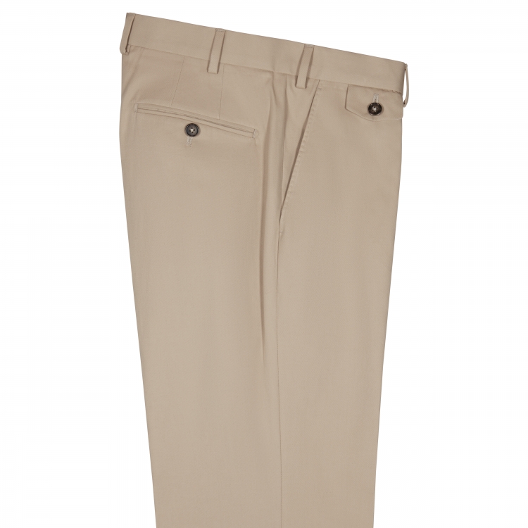 SSM-TR8 – Camel Beige Chinos Trousers - 100% Cotton