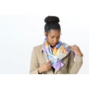 THE ERYKAH TREE - Women’s Scarf with Handrolled edges