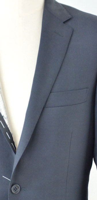 Image close-up of suit